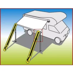 Sturmband Für Markisen Fiamma Tie Down S, Black -Zelt Campingmobel Geschaft 11580 2 abspannband fiamma tie down black s markise 3
