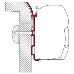 Fiamma Adapter Bürstner