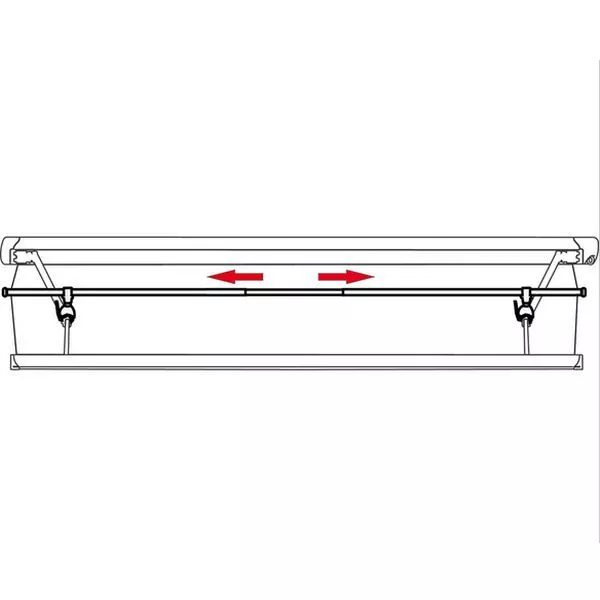 Querstange Fiamma Magicrafter / Magicrafter Pro 6 Querstange Fiamma Magicrafter / Magicrafter Pro – Bild 4