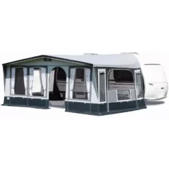 Vorzelt Brand Topas 300 -Zelt Campingmobel Geschaft brand topas 300 tuer mittig rechts easy zip seitenwand herunter geklappt 1000 2 19902