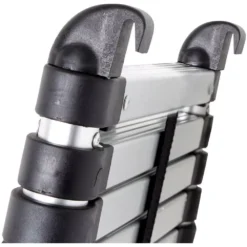 Teleskopierbare Aluminium-Nischenleiter Brunner Laddy Alcove -Zelt Campingmobel Geschaft brunner laddy alcove teleskopierbare aluminium nischenleiter teleskopleiter alkovenleiter campingleiter haltegurt 1000 5 23761