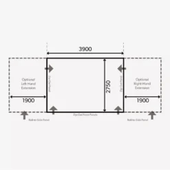 Aufblasbares Vorzelt Dometic Club Air Pro 390 S -Zelt Campingmobel Geschaft dometic club air pro 390 s grundflaeche masse wohnwagen wohnmobilvorzelt 1000 8 21823