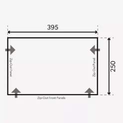Dometic Mobil Air Pro 361/391, Aufblasbares Vorzelt -Zelt Campingmobel Geschaft dometic luftvorzelt mobil air pro 361 391 grundflaeche masse 1000 2 19957