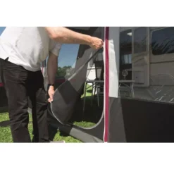 Aufblasbares Vorzelt DWT Bella Air HQ -Zelt Campingmobel Geschaft dwt airvorzelt wohnwagenvorzelt bella air hq eingangsgaze 1000 3 14520