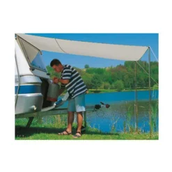 Wohnwagen-Sonnendach DWT Flora, Grösse 6, Hellgrau -Zelt Campingmobel Geschaft dwt sonnendach flora hellgrau 2 1 14121