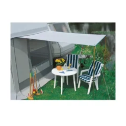 Wohnwagen-Sonnendach DWT Flora, Grösse 6, Hellgrau -Zelt Campingmobel Geschaft dwt sonnendach flora hellgrau 3 2 14121