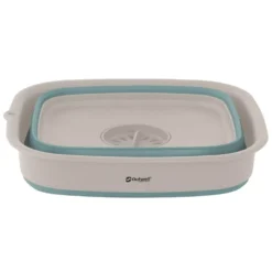 Camping-Spülschüssel Outwell Collaps Waschschüssel Mit Abfluss, Classic Blue -Zelt Campingmobel Geschaft faltbare outwell collaps blaue camping waschschuessel waschbecken mit abfluss 1000 3 23525