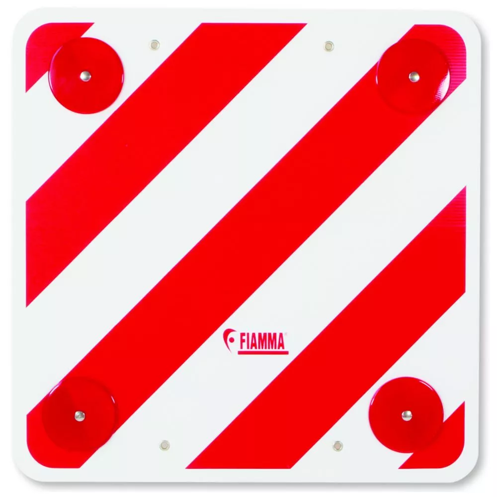 Warnschild, Warntafel Fiamma Plastic Signal Mit Rückstrahlern 3 Warnschild, Warntafel Fiamma Plastic Signal Mit Rückstrahlern