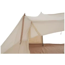 Firstzelt Nordisk Ydun Sky 5.5 -Zelt Campingmobel Geschaft firstzelt nordisk ydun sky 5 5 sandshell seitenwand aufgestellt tarp loesung 1000 9 25043
