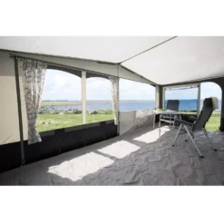 Wohnwagen-Vorzelt DWT Jubilee 40, Tiefe 240 Cm -Zelt Campingmobel Geschaft grosses familienvorzelt dwt jubilee 40 fuer wohnwagen und caravan ganzzelt 1000 7 22121