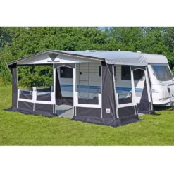 Dauerstandvorzelt Hahn Zelte Grönland 240 -Zelt Campingmobel Geschaft hahn zelte wohnwagenvorzelt dauerstandvorzelt groenland 240 verandaloesung 1000 3 23932