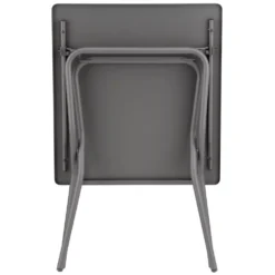 Campingtisch Lafuma Balcony II, Titane -Zelt Campingmobel Geschaft klappbarer campingtisch lafuma balcony 2 titane quadratischer tisch klapptisch balkontisch 1000 2 24928