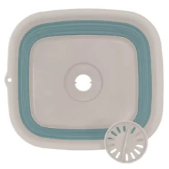 Camping-Spülschüssel Outwell Collaps Waschschüssel Mit Abfluss, Classic Blue -Zelt Campingmobel Geschaft klappbares outwell collaps waschschuessel camping waschbecken abfluss classic blue 1000 2 23525