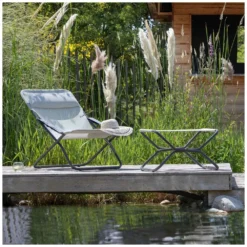 Premium-Liegestuhl Lafuma Transabed, Seigle II -Zelt Campingmobel Geschaft lafuma batyline iso fussstuetze next stuhl transabed 1000 5 24886