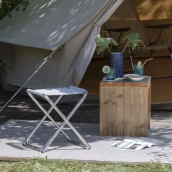 Campinghocker Lafuma Hocker Alu PL, Ciel -Zelt Campingmobel Geschaft lafuma campinghocker alu pl batyline iso ciel natura klapphocker schemel 1000 2 23911