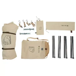 Firstzelt Nordisk Ydun Sky 5.5 -Zelt Campingmobel Geschaft lieferumfang vier personen zelt nordisk ydun sky 5 5 sandshell 1000 15 25043