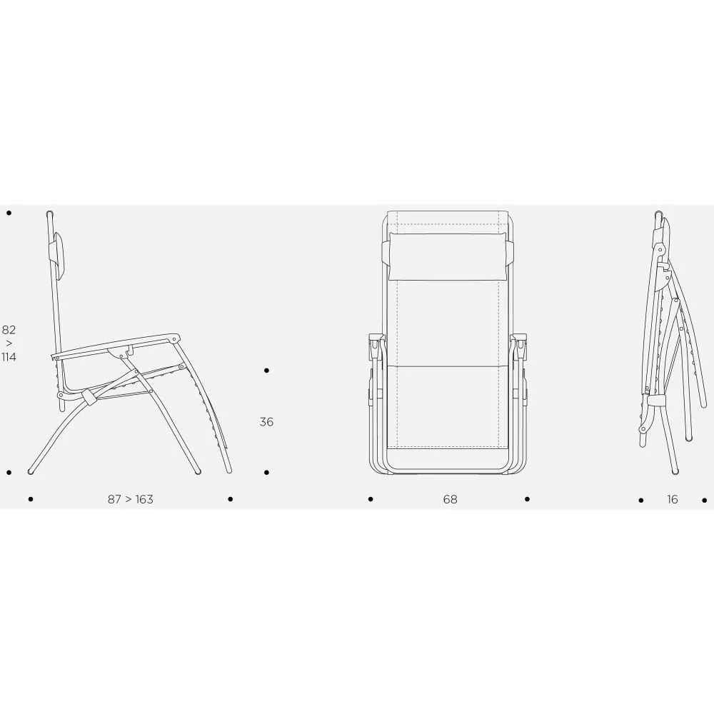 Relaxsessel Lafuma R Clip, Iso Terre 10 Relaxsessel Lafuma R Clip, Iso Terre – Bild 8