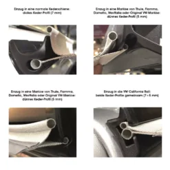 Buszelt-Kederadapter Outwell Befestigung-Adapter-Set Mit Doppelkeder 7-7+5 Mm -Zelt Campingmobel Geschaft outwell befestigung adapter set mit doppelkeder 7 7 5 mm 1000 2 20116