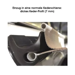 Buszelt-Kederadapter Outwell Befestigung-Adapter-Set Mit Doppelkeder 7-7+5 Mm -Zelt Campingmobel Geschaft outwell einzug in eine normale kederschiene dickes keder profil 7 mm 1000 4 20116