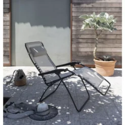 Relaxstuhl Lafuma RSXA Clip, Terre -Zelt Campingmobel Geschaft relaxsessel lafuma rsxa clip batyline iso terre relaxstuhl campingstuhl klappbarer grauer liegestuhl 000 2 23927