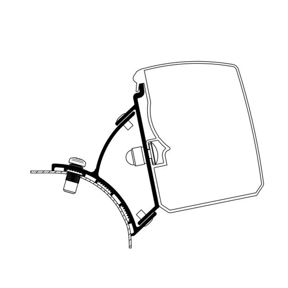 Thule 3200 Markisen-Adapter VW T5 / T6 3 Thule 3200 Markisen-Adapter VW T5 / T6