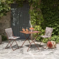 Klapptisch Lafuma Balcony II, Canyon -Zelt Campingmobel Geschaft tisch terrasse lafuma balcony 2 colorblock canyon klappbarer gruener campingtisch balkontisch 1000 8 24938