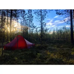 Trekkingzelt Nordisk Telemark 1 LW, Burnt Red -Zelt Campingmobel Geschaft trekkingzelt nordisk telemark 1 lw burnt red 1 personen zelt 4 12113