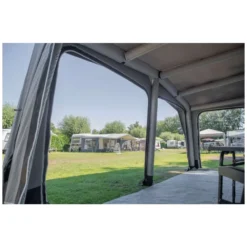 Wohnwagenvorzelt Westfield Pluto 10 XL | Mod. 2023 -Zelt Campingmobel Geschaft vorderwandelemente abgenommen offenes aufblasbares wohnwagenvorzelt westfield pluto xl 1000 5 23233