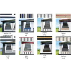 Vorzelt DWT Atelier Chalet Mit Rundumdach -Zelt Campingmobel Geschaft vorzelt dwt atelier chalet farben 2 3731