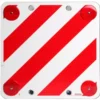 Fahrradträger-Warntafel Brunner Zebra PL -Zelt Campingmobel Geschaft warntafel brunner zebra pl warnschild fuer ueberhaengende lasten fahrradtraeger zubehoer 0 17974